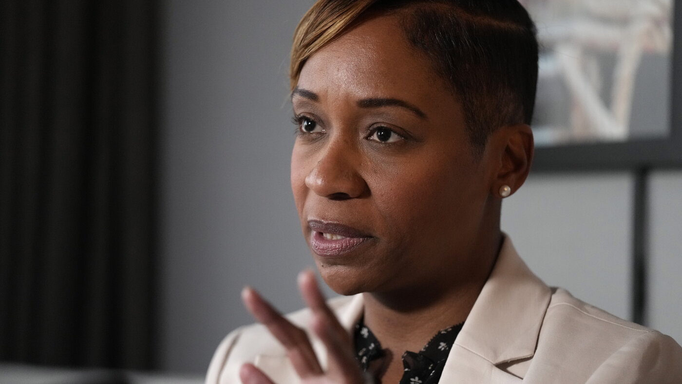 Massachusetts Attorney General Andrea Joy Campbell, photographed by the Associated Press
